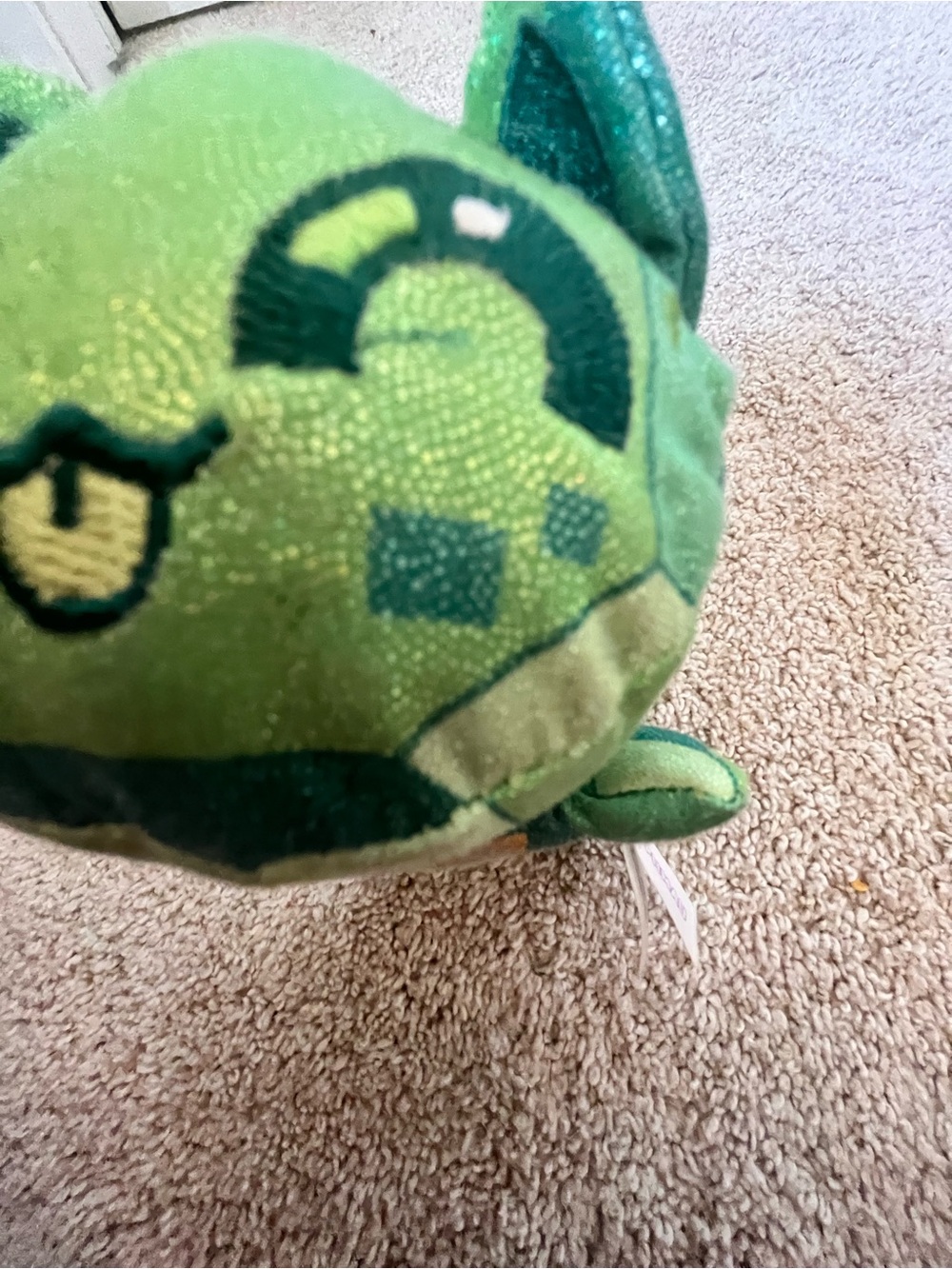 Green Plush Turtle Stuffed Animal - Kids Toy - Picture 5 of 5